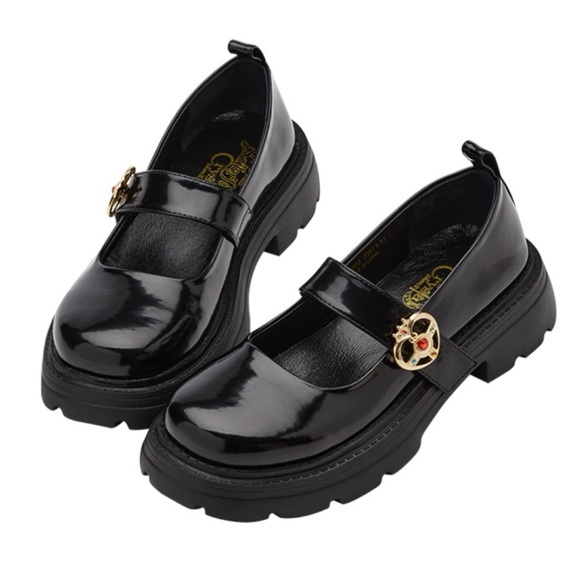 🌙 Sailor Moon x Grace Gift Cosmic Heart platform Mary Jane shoes (size 9) - Picture 12 of 15